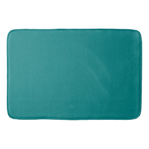 Tapete De Banheiro Cor Verde Azul-Teal Trendente, Banheira De Espuma