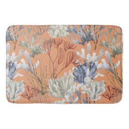 Tapete De Banheiro Corais Apricot Esmagados