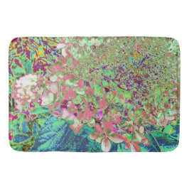Tapete De Banheiro Coral Elegante e Chartreuse Limelight Hydrangea