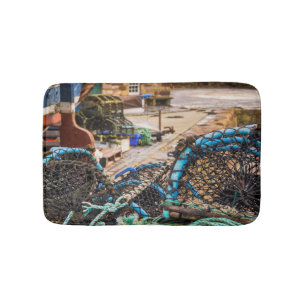 Tapete De Banheiro Cordas e potes de lagosta Pittenweem, Scotland