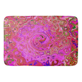 Tapete De Banheiro Cores cor-de-rosa-quente marmoreadas Abstrato Rote