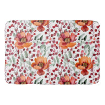 Cores Terrosas, Flores de Outono Monogramadas