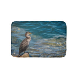 Tapete De Banheiro Corvo-excelente Nas Rochas