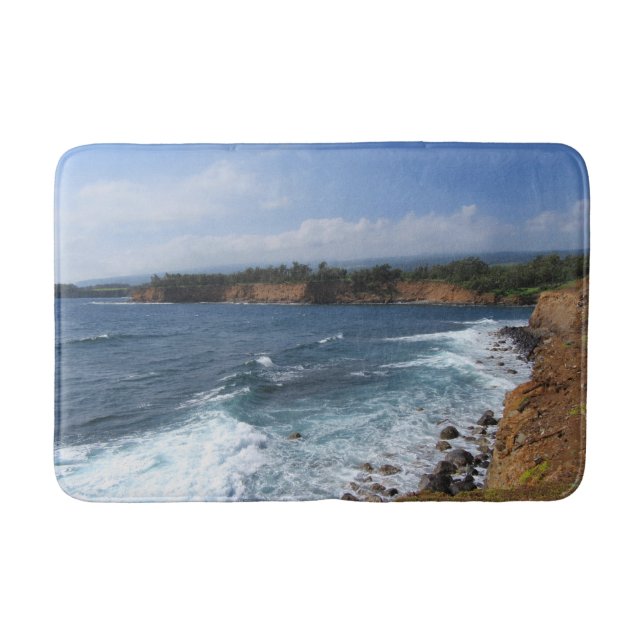 Tapete De Banheiro Costa de Kohala (Frente)