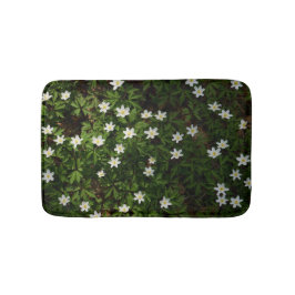 Tapete De Banheiro Cottagecore e Flor Silvestre