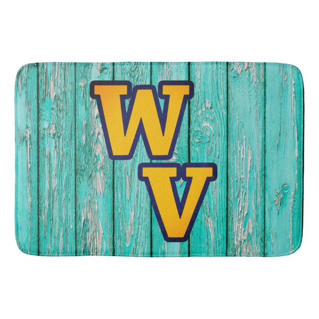 Tapete De Banheiro Country Primitive Old Wood Farmhouse West Virginia (Frente)