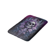 Cranio Gótico Impressionante em Plum, Macabro da M