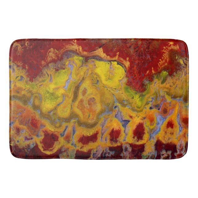 Tapete De Banheiro Crayola Jasper Vermelho (Frente)