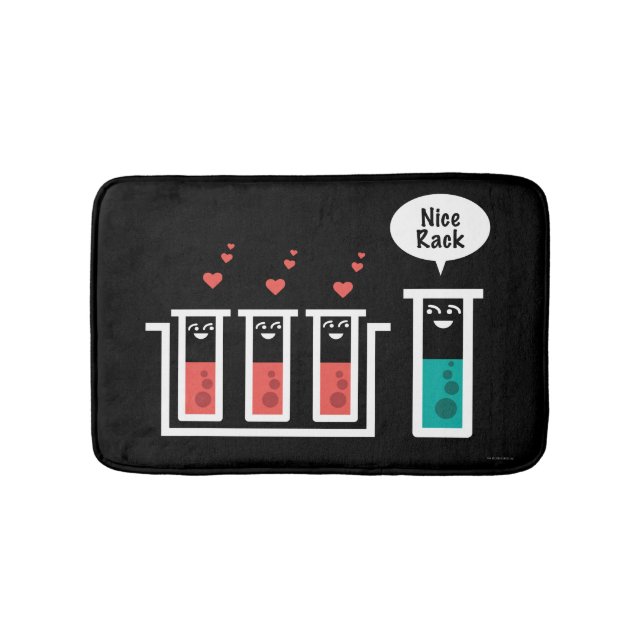 Tapete De Banheiro Cremalheira agradável (frente)