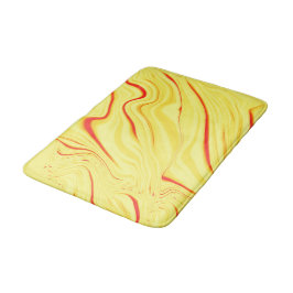 Tapete De Banheiro Creme de manga com derrame curado de vermelho ou c