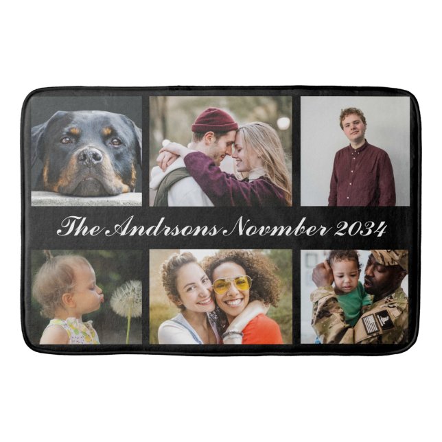 Tapete De Banheiro Crie seu próprio Bath Mat (Frente)