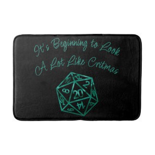 Tapete De Banheiro Critérios RPG Teal Green Tabletop - Dispositivo