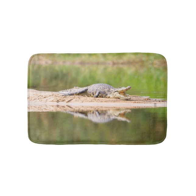 Tapete De Banheiro Crocodilo (frente)
