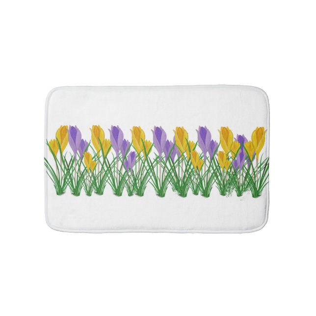 Tapete De Banheiro Crocus Bathmat (frente)