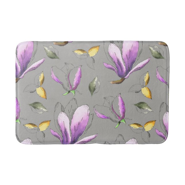 Tapete De Banheiro Crocus Blooms Bath Mat (Frente)