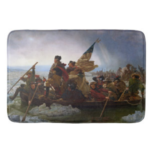 Tapete De Banheiro Cruzando Delaware 1776: General George Washington