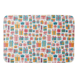 Tapete De Banheiro Cute Gifts in Bags and Boxes with Ribbons Pattern