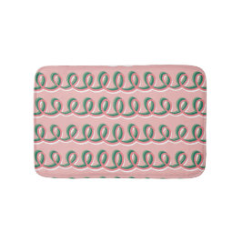 Tapete De Banheiro Cute Kid's Looped Pink Bath Rug