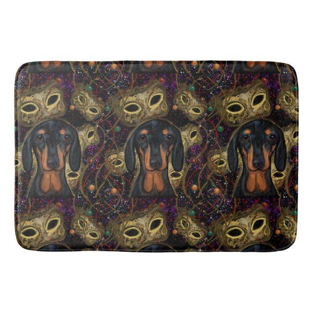 Tapete De Banheiro Dachshund (Frente)