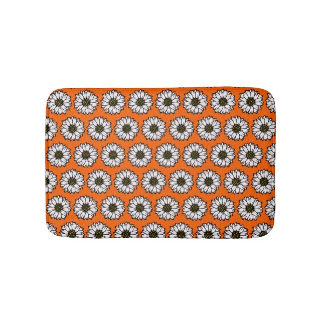 Tapete De Banheiro "Daisy" Art Pattern Bath Mat (frente)