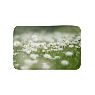 Tapete De Banheiro Daisy Meadow