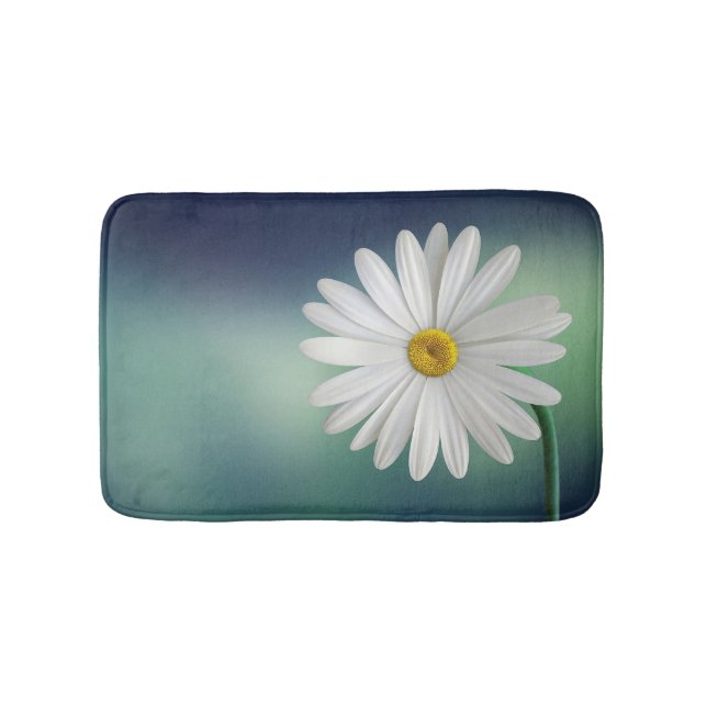 Tapete De Banheiro Daisy White Daisy (frente)