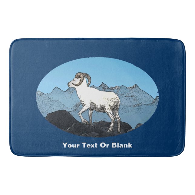 Tapete De Banheiro Dall's Sheep (Frente)