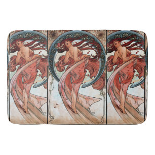 Tapete De Banheiro Dança de Alfons Mucha 1898