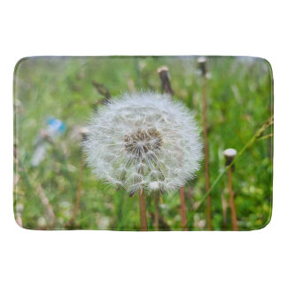 Tapete De Banheiro Dandelion Perfeito – Fotografia Macro Botânica