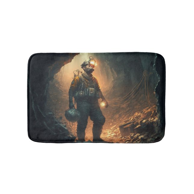 Tapete De Banheiro Dangerous Mines (frente)