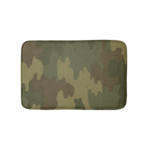 Tapete De Banheiro Dark Camouflage Bath Mat