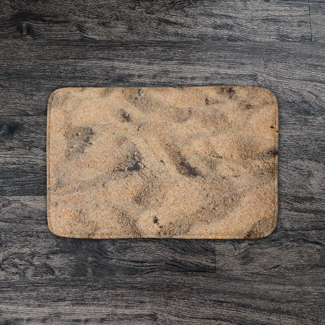 Tapete De Banheiro Decinto Tropical de Banheiro de Praia (Criador carregado)