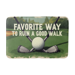 Tapete De Banheiro Decoração de Banheiro de Golfe Bonito para Ventila
