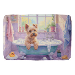 Tapete De Banheiro Decoração de Banheiro para Banho de Dandie Dinmont