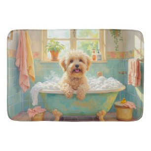 Tapete De Banheiro Decoração de Banho de Terrier Wheaten