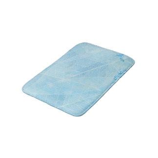 Tapete De Banheiro decoracion color tuqueza hoja