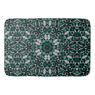 Tapete De Banheiro Decorat cinzento verde preto decorativo sem emenda