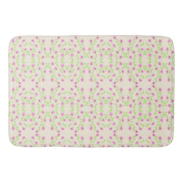 Tapete De Banheiro Delicar Banho Rosa Flor Que Colhe O Tamanho