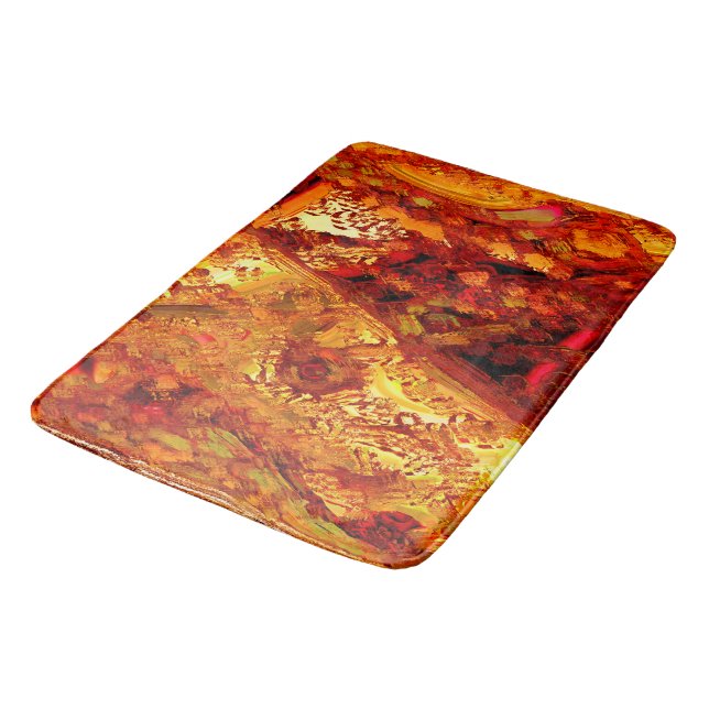 Tapete De Banheiro Descoloração em máscara de carnaval (Angulado)