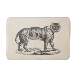 Tapete De Banheiro Desenho de Brodtmann Tiger