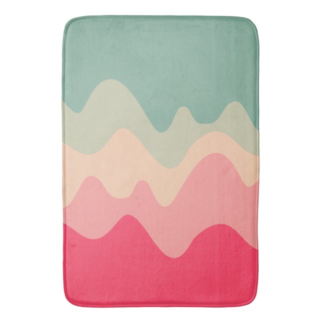 Tapete De Banheiro Desenho de som 04 (Frente Vertical)