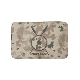 Tapete De Banheiro Desert Maccabee Shield E Spears