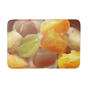 Tapete De Banheiro Deserto de Batata Doce e Bola de Taro