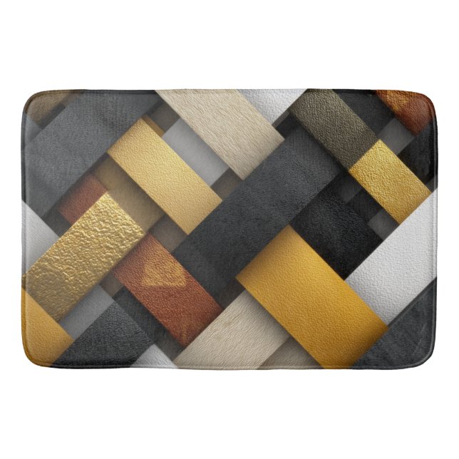 Tapete De Banheiro Design abstrato (Frente)
