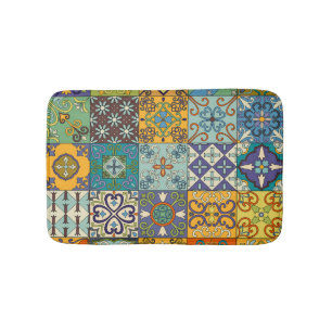 Tapete De Banheiro Design Azulejo de Talavera Português