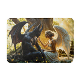 Tapete De Banheiro Design brilhante sobrenatural Angel Demon