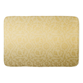 Tapete De Banheiro Design de Damasco Dourado Clássico