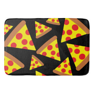 Tapete De Banheiro Design de fatias de pizza