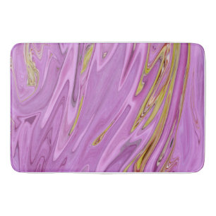 Tapete De Banheiro Design de líquido roxo