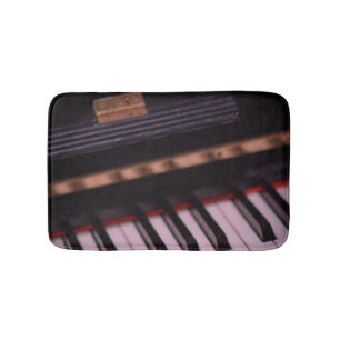 Tapete De Banheiro Design de Piano Incrível